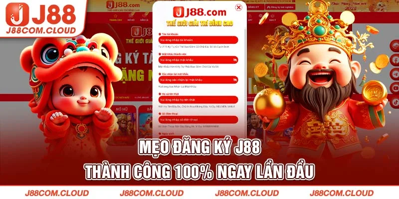 Mẹo đăng ký J88 thành công 100% ngay lần đầu