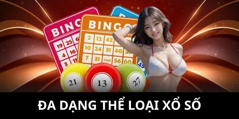 Có nhiều thể loại cược đa dạng trong xổ số J88